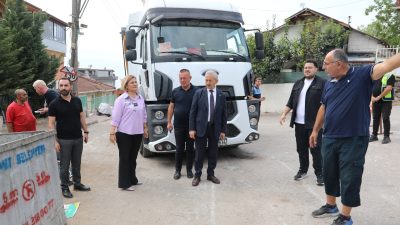 Fatma Başkan, haftanın ilk gününde mahalleleri denetleyip düzensiz katı atık