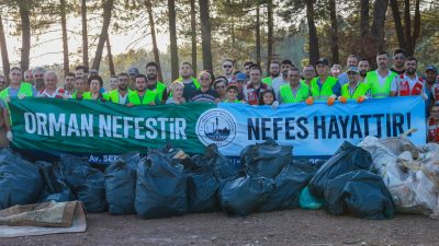 Derince Belediyesi’nin orman yangınlarıyla mücadele kapsamında Kadırga Mesire Alanı’nda düzenlediği