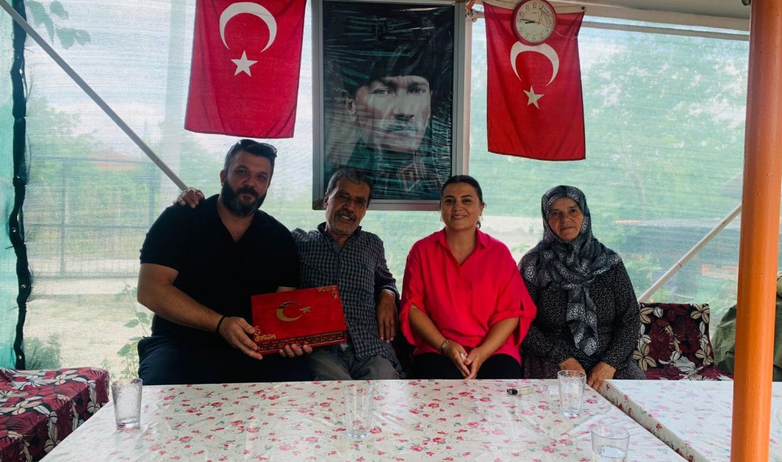 İzmit Belediyesi, Kandıra’da ikamet eden şehit yakını ve Kıbrıs Gazisi