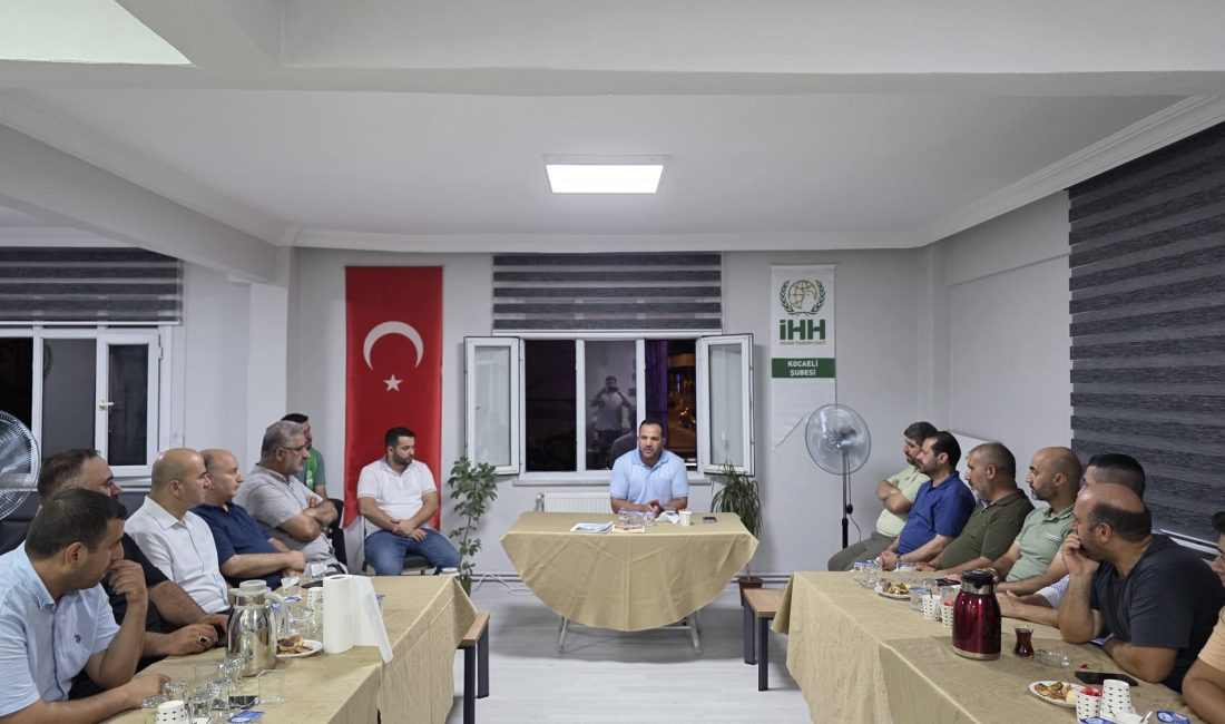 İHH İnsani Yardım Vakfı Dilovası Temsilciliği tarafından düzenlenen “Gönül Sohbetleri”