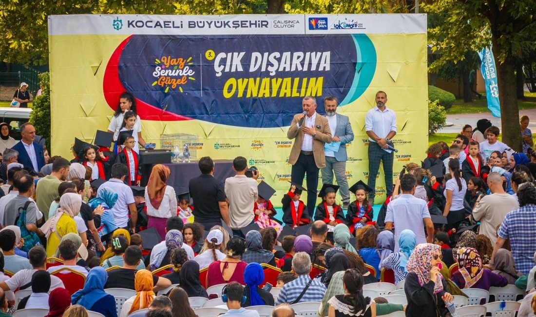 Kocaeli Büyükşehir Belediyesi’nin 3-6 yaş arası çocuklar için oluşturduğu Lokomotif