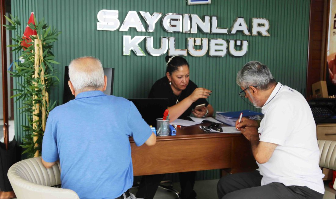 Büyükşehir Belediyesi’nin 65 yaş ve üzeri vatandaşlara yönelik hayata geçirdiği