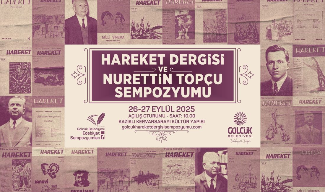 Türkiye’nin birçok üniversitesinden akademisyen, yazar ve şairin katılacağı “Hareket Dergisi