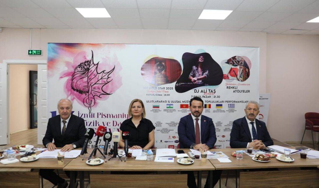 13. Uluslararası İzmit Pişmaniye Müzik ve Dans Festivali başlıyor İzmit Belediyesi, kentin simgesi haline gelen pişmaniyeyi müzik ve dansla