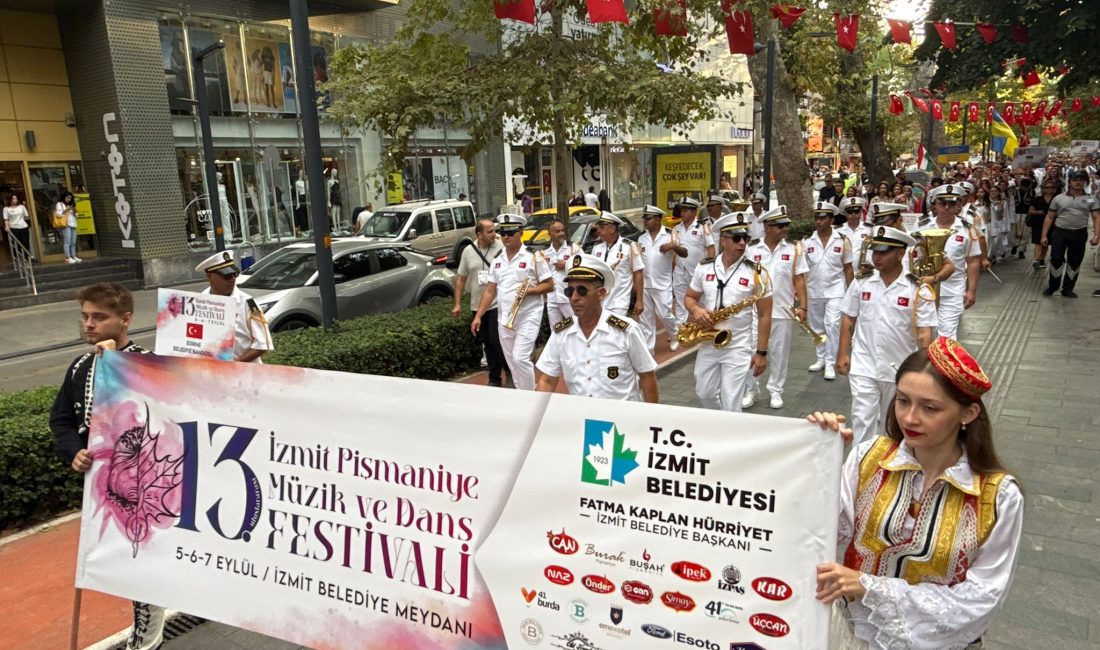 5-6-7 Eylül tarihlerinde düzenlenecek 13. Uluslararası İzmit Pişmaniye Müzik ve