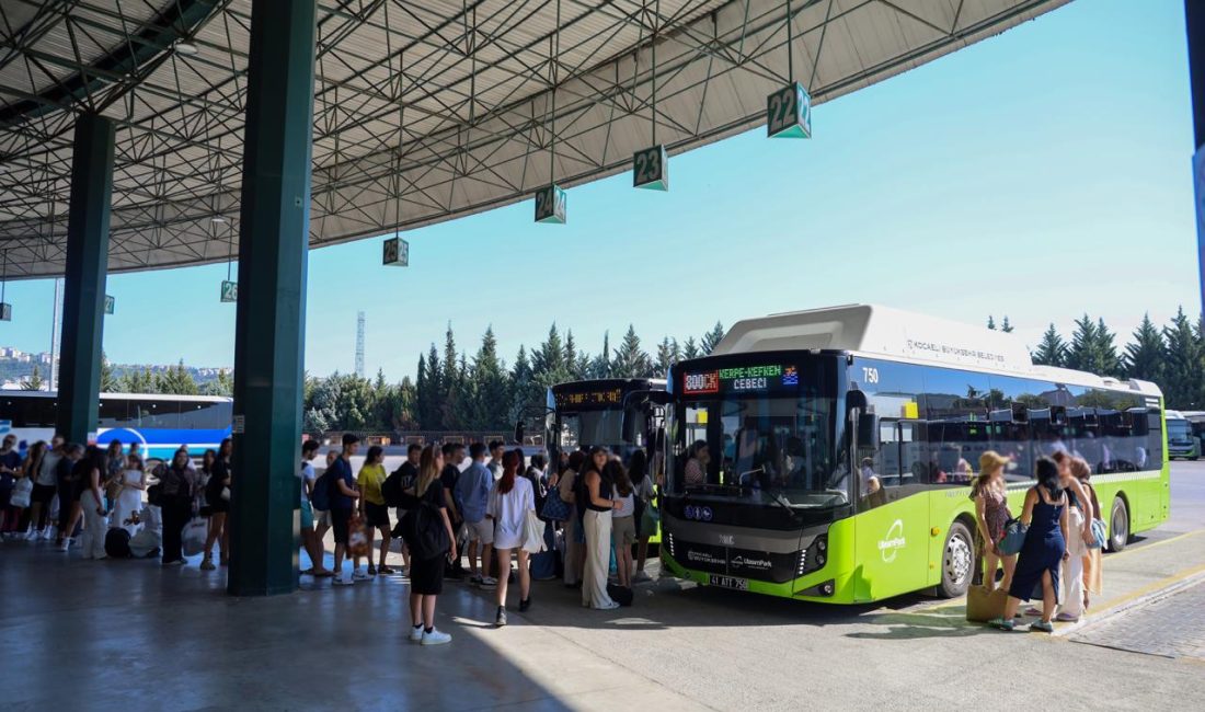 Kocaeli Büyükşehir Belediyesi, yaz sezonunda hizmet veren 800CK hattı ile