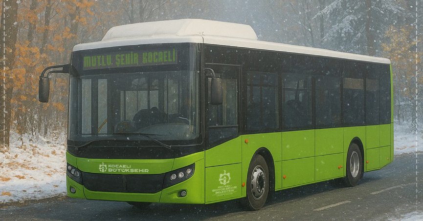 Kocaeli Büyükşehir Belediyesi, 8 Eylül Pazartesi günü (yarın) itibarıyla otobüs