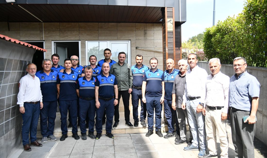 Başiskele Belediye Başkanı M. Yasin Özlü, Zabıta Teşkilatı’nın 199. kuruluş