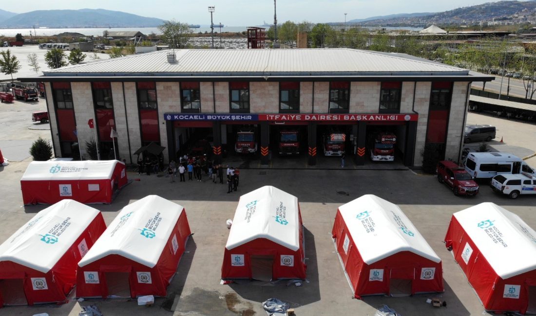 Kocaeli Büyükşehir Belediyesi İtfaiye Dairesi Başkanlığı, afet ve acil durumlarda