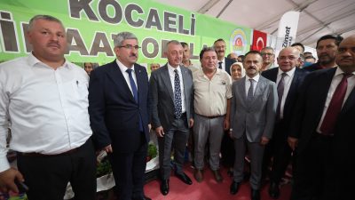 Kocaeli Büyükşehir Belediye Başkanı Doç.Dr.Tahir Büyükakın, Kocaeli Tarım Fuarı’nın açılış