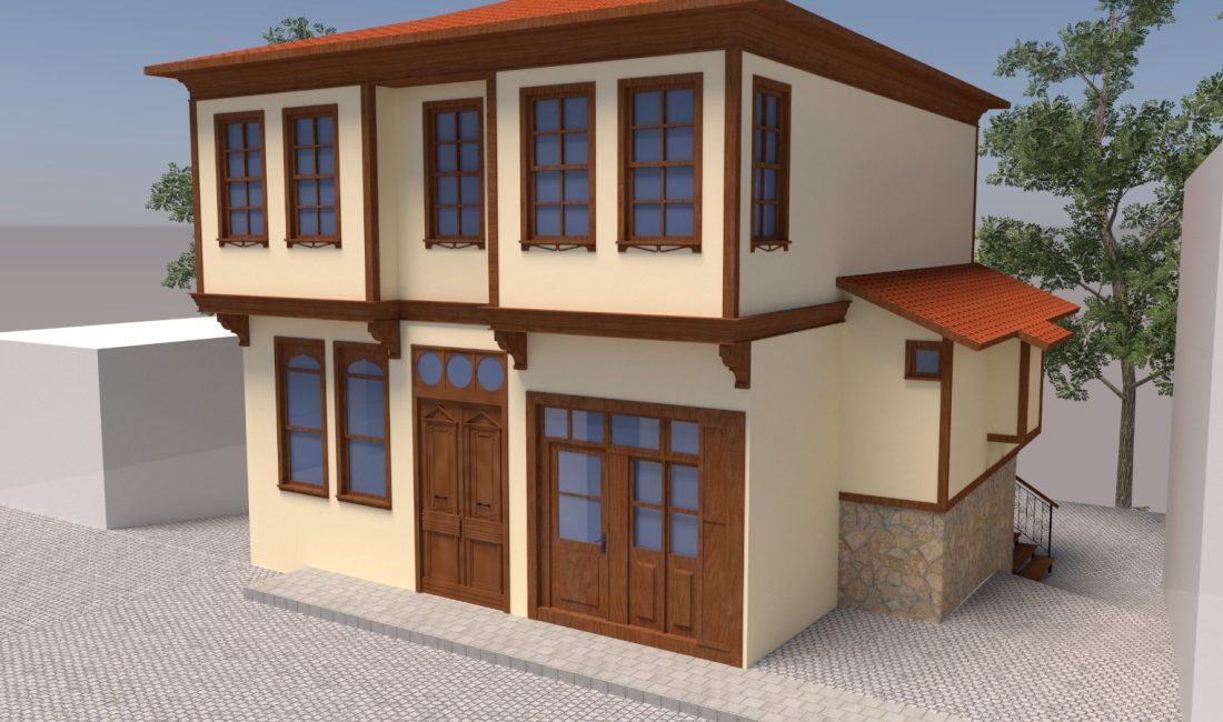 Büyükşehir Belediyesi, Gölcük Saraylı Meydanı’ndaki tescilli yapıyı özgün mimarisine uygun