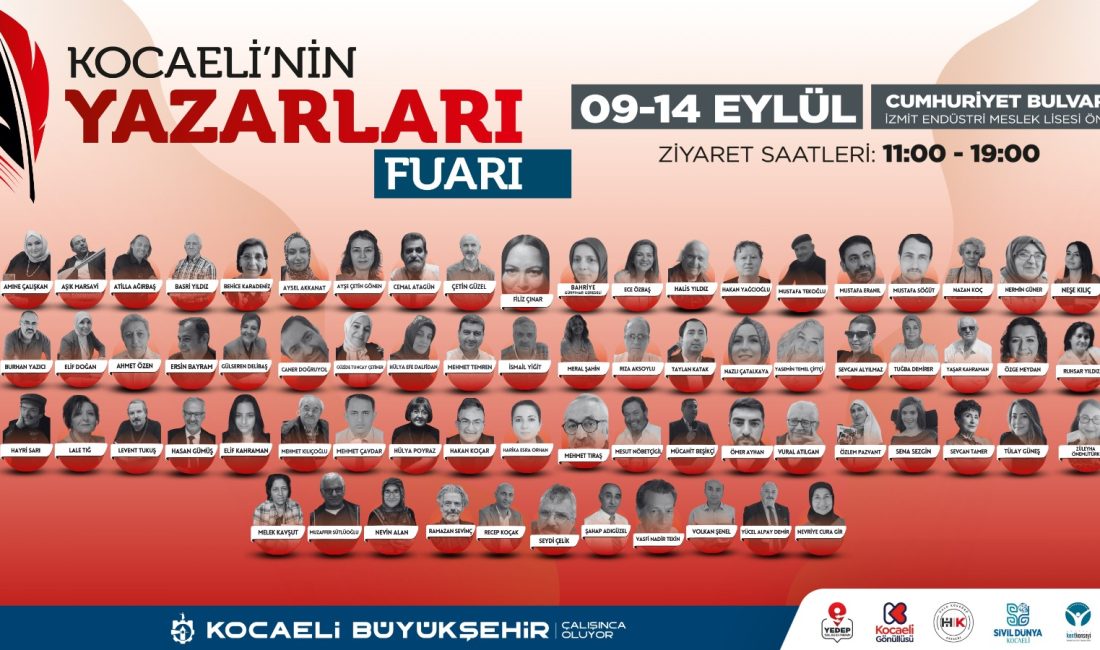 Kocaeli Büyükşehir Belediyesi, 15. Kocaeli Kitap Fuarı’na ön hazırlık kapsamında