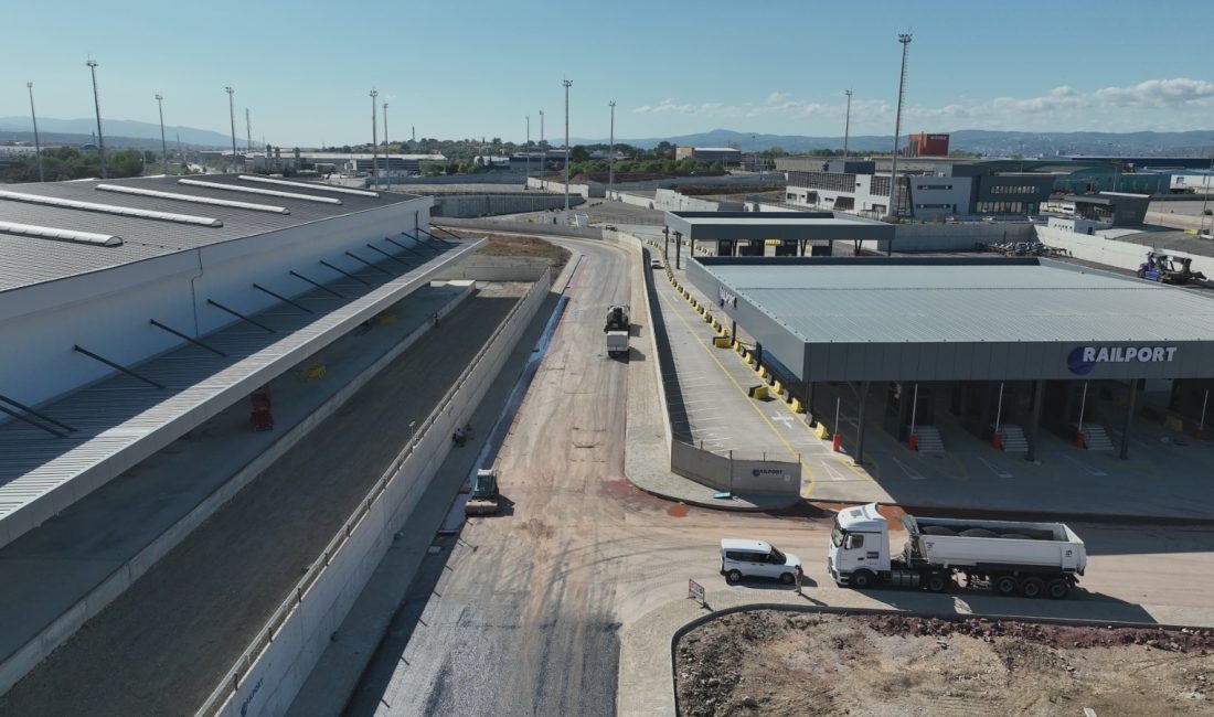 Büyükşehir Belediyesi, Railport İntermodal Lojistik Terminali’ne ulaşımı kolaylaştırmak için altyapı
