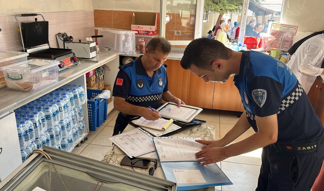 Kocaeli Büyükşehir Belediyesi Zabıta Dairesi Başkanlığı’na bağlı ekipler, yeni eğitim