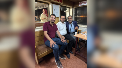 İnşaat Mühendisleri Odası Kocaeli Şube üyeleri, şube tarafından İzmit Körfezi'nde