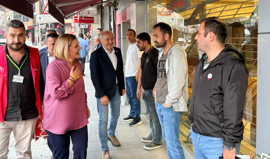 İzmit Belediye Başkanı Fatma Kaplan Hürriyet, sabahın erken saatlerinde Üçyol