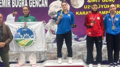 Körfez Gençlerbirliği Spor Kulübü, Bursa'da düzenlenen karate şampiyonasından 1'i gümüş,