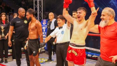  Kocaeli'de düzenlenen Uluslararası Kick Boks Kemer Şampiyonası geniş katılım