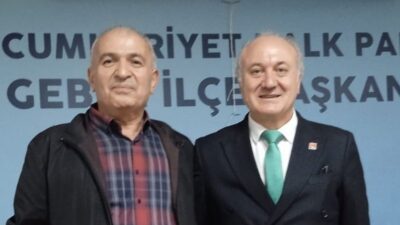CHP Kocaeli İl Başkanlığı seçimleri öncesinde, Gebze'nin tanınan ismi Dr.