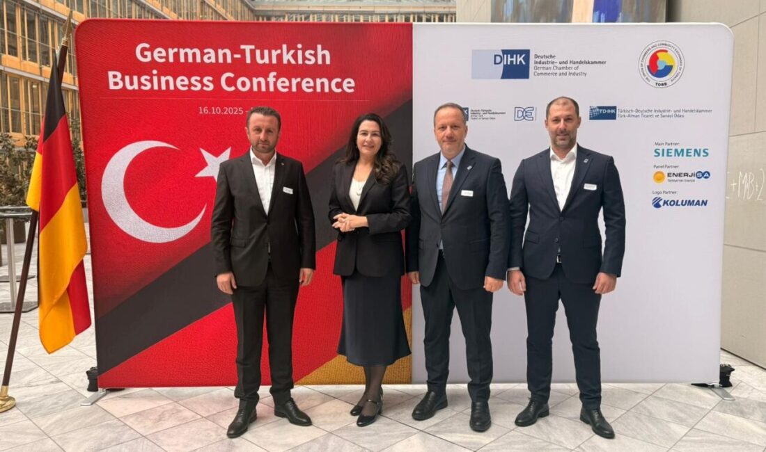 Kocaeli Ticaret Odası (KOTO) heyeti, Almanya’nın başkenti Berlin’de düzenlenen Türk-Alman