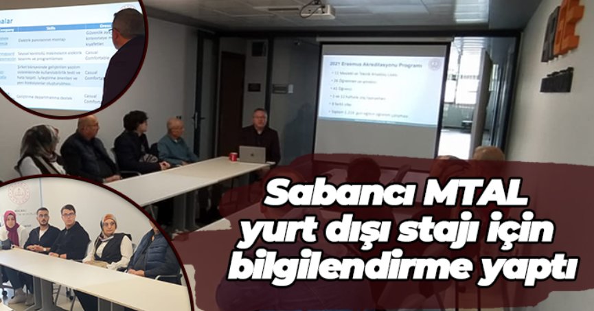 İzmit Sabancı Mesleki ve Teknik Anadolu Lisesi öğrencileri, 2024-VET-230817 numaralı