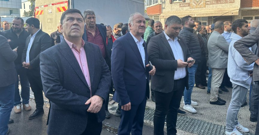 Dilovası’ndaki 6 işçinin hayatını kaybettiği parfüm dolum fabrikasına giden CHP