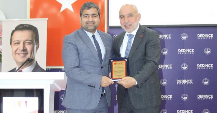 Saadet Partisi Derince İlçe 8. Genel Kurulu kalabalık katılım ile