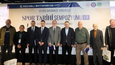 Kocaeli Büyükşehir Belediyesi’nin düzenlediği Uluslararası Kocaeli Spor Tarihi Sempozyumu’nda “Kocaeli’de