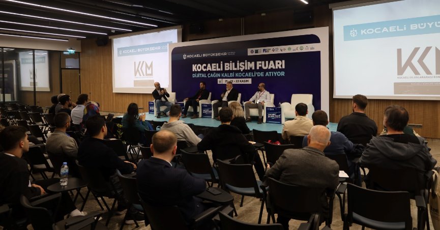 “Yapay Zekâ” temasıyla kapılarını açan Kocaeli Bilişim Fuarı, Büyükşehir Belediyesi’nin