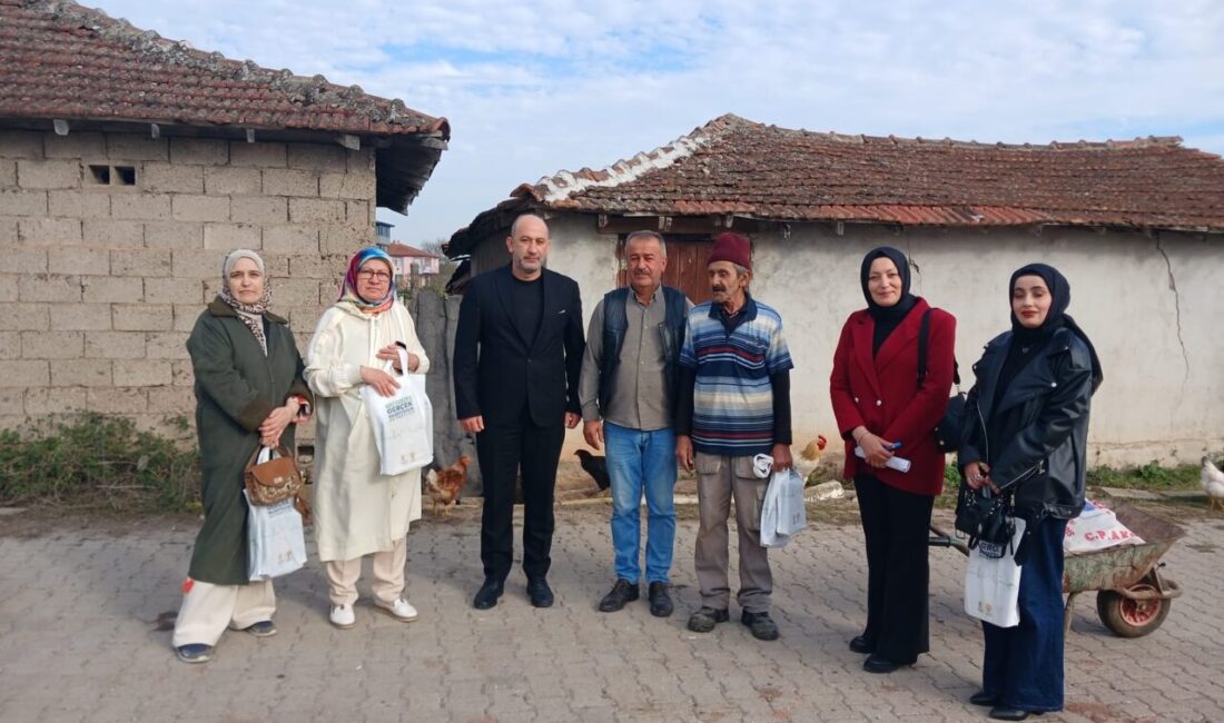 AK Parti Körfez İlçe teşkilatı, kırsal mahallelere yönelik saha çalışmalarını