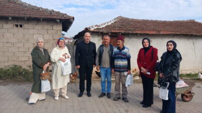 AK Parti Körfez İlçe teşkilatı, kırsal mahallelere yönelik saha çalışmalarını
