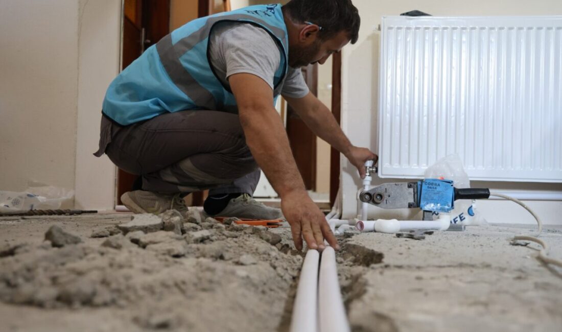 Kocaeli Büyükşehir Belediyesi tarafından Dilovası’nda yürütülen doğalgaz dönüşüm projesi kapsamında