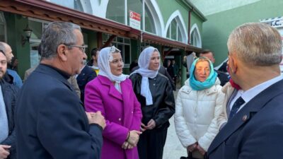 Fatma Başkan, pazar sabahına Kadıköy Mahallesi’nde camii cemaatiyle kahvaltı yaparak