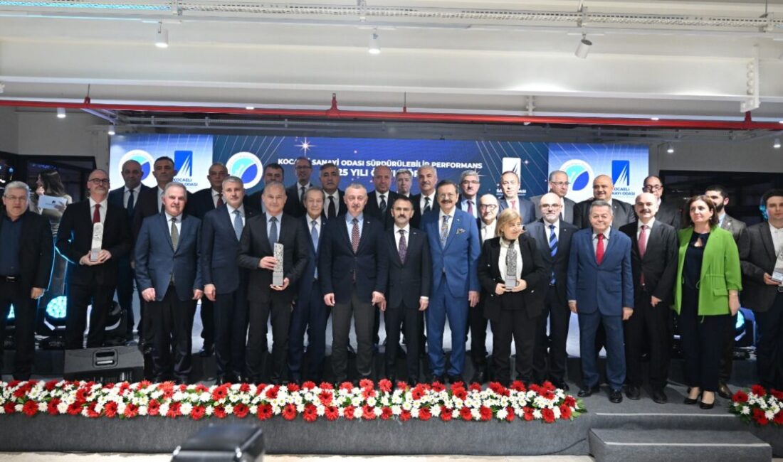 Bu yıl 18’incisi gerçekleştirilen Kocaeli Sanayi Odası Sürdürülebilir Performans Ödülleri