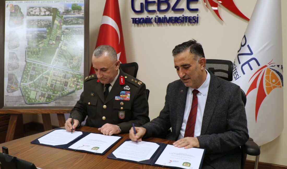 Gebze Teknik Üniversitesi (GTÜ) ile Piyade Okul Komutanlığı arasında, askeri
personelin