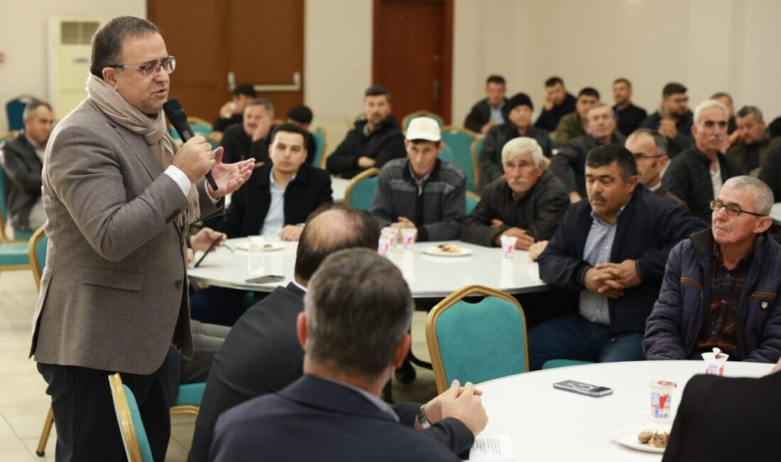 İshakçılar’da süt üreticileriyle bir araya gelen Başkan Gökçe, “Yerel üreticimizi