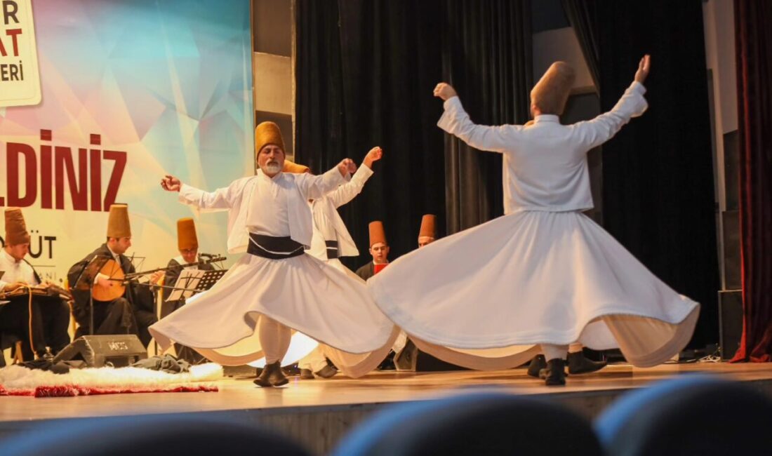 Hz. Mevlana'nın vuslatının 752. yıl dönümü dolayısıyla Tütünçiftlik Kültür Merkezi’nde