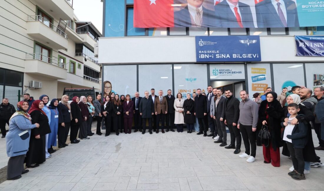 Başiskele İbn-i Sina Bilgievi yeni yerine taşındı. Bilgievi'nin tanıtım töreninde