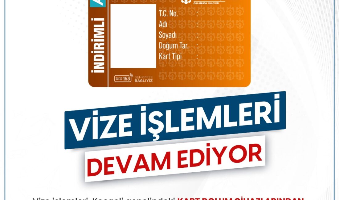 Kocaeli Büyükşehir Belediyesi’nin öğrenci, öğretmen ve 60 yaş üstü vatandaşlara