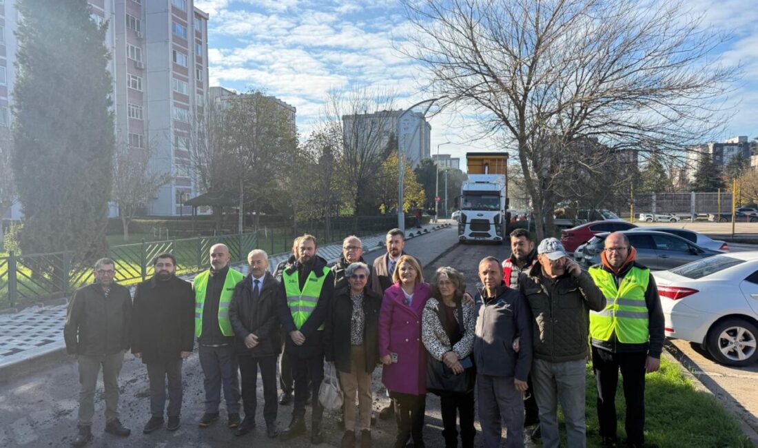 Fatma Başkan, Yahya Kaptan Mahallesi’nde altyapı sonrası yenilenen sokaklarda tamamlanan