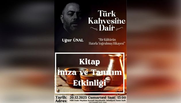 Geleneksel Türk kahvesi’ne olan tutkusuyla bilinen Uğur Ünal, kahvenin kitabını