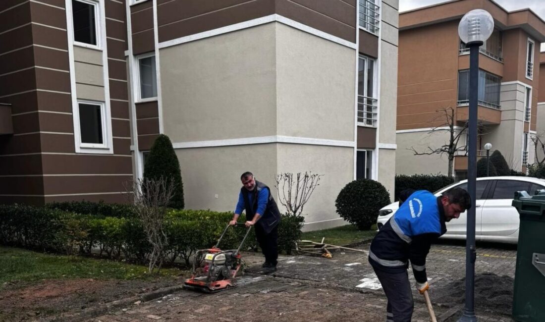 Başiskele Belediyesi, ilçe genelinde yaya güvenliğini artırmak ve kent estetiğini