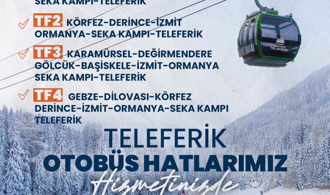 Kocaeli Büyükşehir Belediyesi’nin iştiraki Ulaşımpark A.Ş. tarafından hizmete alınan 4