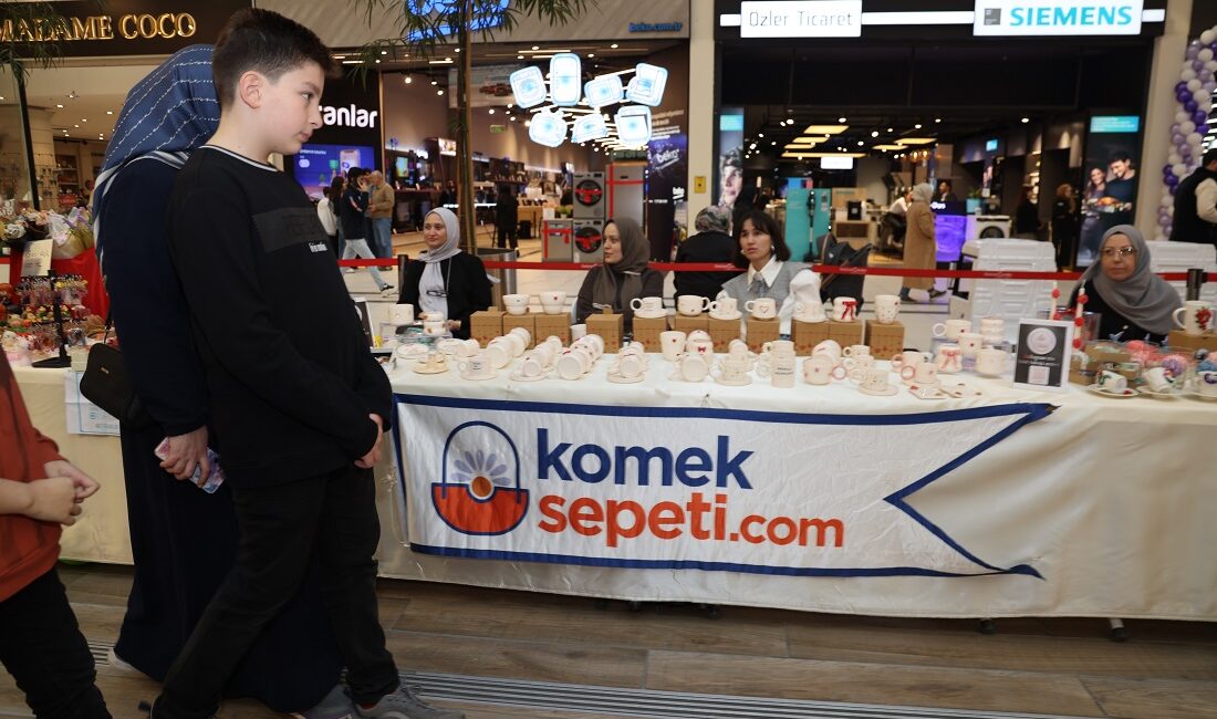 Kadın girişimciliğini destekleyen ve üreticileri tüketiciyle buluşturan KO-MEK Sepeti üreticileri,