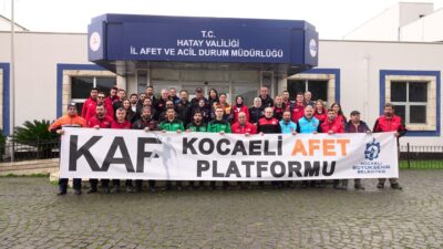 6 Şubat depremlerinin yıl dönümünde Kocaeli Büyükşehir Belediyesi, Hatay’da dayanışmayı