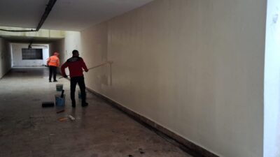 Kocaeli Büyükşehir Belediyesi, Gebze Mevlana Mahallesi Erenler Caddesi’ndeki alt geçitte