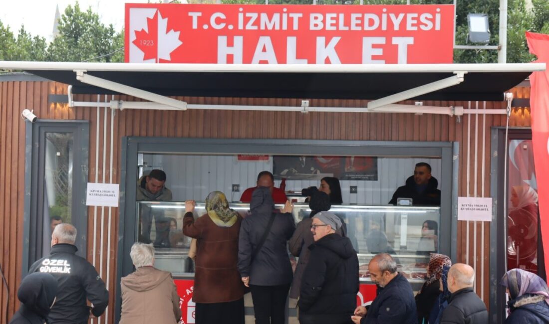 İzmit Belediyesi Halk Et Mobil Aracı, Ramazan ayının ilk gününde