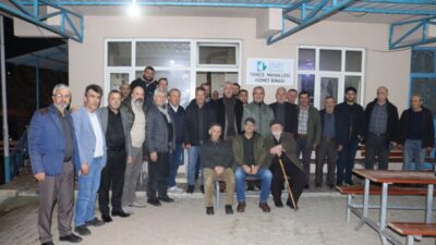 İzmit Belediyesi Yenice Mahallesi’ndeki üreticilerle bir araya gelerek talep ve