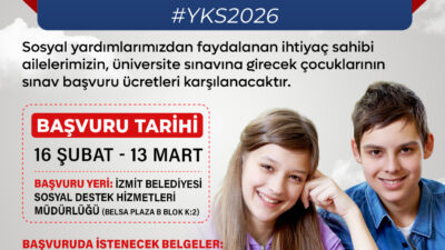 İzmit Belediyesi Sosyal Hizmetler Müdürlüğü, belediyenin sosyal yardımlarından düzenli olarak