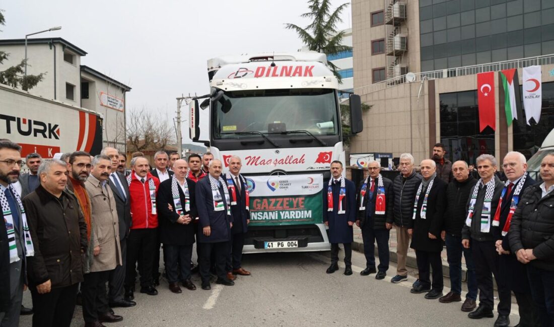 Gebze Ticaret Odası tarafından “Özgür Filistin, Özgür Gazze” şiarıyla hazırlanan